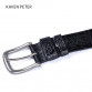 2017 Cowskin Belt Crocodile Pattern Luxury Designer Belts Men High Quality 100 Genuine Leather Ancient Silver Metal Buckle32788907824