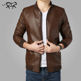 2017 New Arrival Leather Jackets Men's jacket male Outwear Men's Coats Spring & Autumn PU Jacket De Couro Coat Plus Size M-4XL