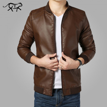 2017 New Arrival Leather Jackets Men&#39;s jacket male Outwear Men&#39;s Coats Spring & Autumn PU Jacket De Couro Coat Plus Size M-4XL32669913186