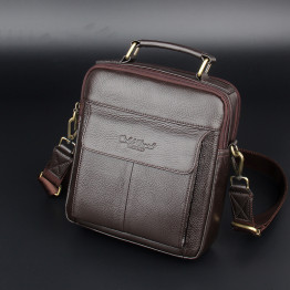 Hot sale New messenger bags for men High quality Natural genuine leather handbags business casual shoulder Bags 2016 new fashion