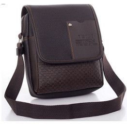 Lowest price 2017 New hot sale PU Leather Men Bag Fashion Men Messenger Bag small Business crossbody shoulder Bags   A40-293