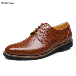 Men Shoes Casamento Mens Shoes Italian Designer Shoes For Men Sapatos Masculinos Em Couro Sapato Social Masculino SAILEROAD