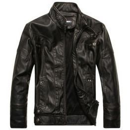 Motorcycle Leather Jackets Men Autumn Winter Leather Clothing Men Leather Jackets Male Business casual Coats Brand New clothing
