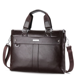 VORMOR 2017 Men Casual Briefcase Business Shoulder Bag Leather Messenger Bags Computer Laptop Handbag Bag Men's Travel Bags