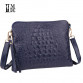 Vintage Women Messenger Bags Luxury Split Leather Cowhide Envelope Clutch Crocodile Pattern Handbags CrossBody Shoulder Bolsos1871330576